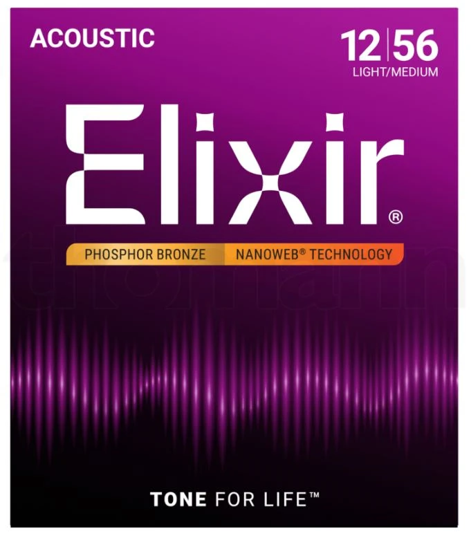 Elixir 16077 12-56 Phosphor Bronze